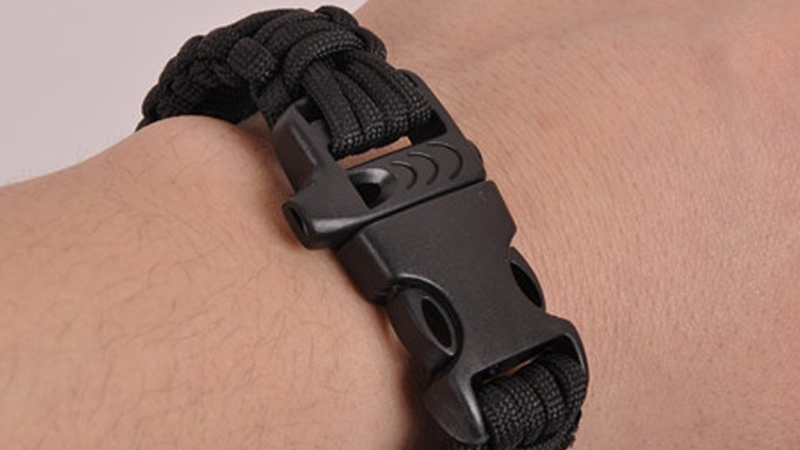 Geekpal Outdoor Survival Bracelet, $5 with code 3N2XM4A2